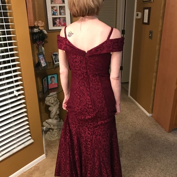 ❤️ HUGE PRICE REDUCTION! ❤️ NEW Glitter Lace Dress - Picture 4 of 7